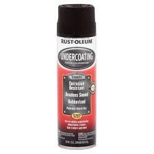 Black Rust Oleum Automotive Rubberized Undercoating Matte Spray 15 Oz Walmart Com Walmart Com