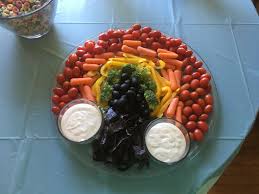 Birthday Dinner Ideas For Husband Vegetarian Rainbow Veggie Tray Birthday Party Appetizers Rainbow Birthday Party Carousel Birthday Parties