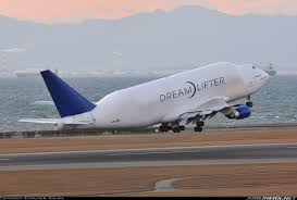 The boeing 747 'dreamlifter' is the world's longest cargo aircraft, and certainly one of the more visually striking as well. Boeing 747 4j6 Lcf Dreamlifter Boeing Aviation Photo 1631367 Airliners Net
