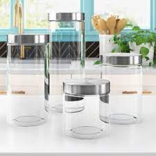 Shop in our store or online and try our curbside pickup or local delivery. Glass Bathroom Canisters Wayfair