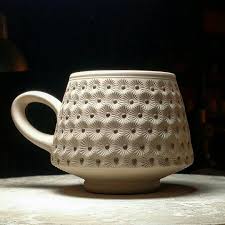 Paul And Tracy Lyon Mugs Are All Finished And Drying Firings Are Earmarked For This Upcoming Week Taking T Clay Ceramics Beginner Pottery Pottery Sculpture