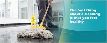Cartoon business team holding thank you sign. How To Choose Right Professional Cleaning Services
