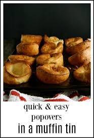 Popovers In A Muffin Tin Recipe Easy Popover Recipe Popover Recipe Christmas Appetizers Easy