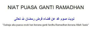 Adapun puasa diharamkan pada hari raya idul fitri, hari raya idul fitri, hari tasyriq (11, 12, 13 zulhijjah), dan lain sebagainya. Niat Puasa Qadha Dan Syawal