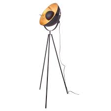 Polycarbonate and vita silvia copper tripod floor lamp luxurious tripod floor lamp unbreakable e27/e26 max 60w. Captain Mini Floor Lamp H145cm Sandblack By Rydens Royaldesign