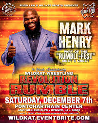 1 MONTH AWAY FROM THE RUMBLE! Are you READY to RUMBLE?! We are only 4 WEEKS  AWAY! TICKETS AVAILABLE NOW at WILDKAT.EVENTBRITE.COM The 2024 REVOLUTION  RUMBLE takes place SATURDAY, DECEMBER 7th, LIVE