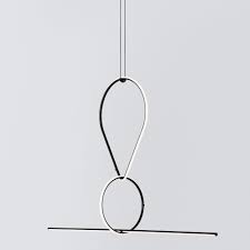 Arrangements Drop Down Three Element Suspension By Flos Lighting Lc Arrnge Dpdn Rdsm Line