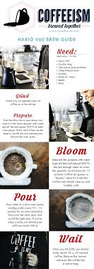 Hario V60 Brew Guide Coffee Brewing Methods Coffee Brewing Coffee Facts