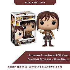 Check spelling or type a new query. Attack On Titan Funko Pop Vinyl Gamestop Exclusive Sasha Braus Tesla S Toys Attack On Titan Funko Funko Pop Vinyl