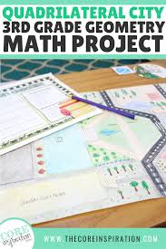 Quadrilateral City Third Grade Geometry Project Based Learning Pbl Project Based Learning Math Geometry Project Based Learning Math Projects