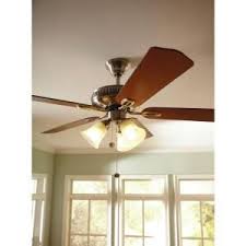 Hampton Bay Glendale 52 In Brushed Nickel Ceiling Fan Ag524 Bn Ceiling Fan Brushed Nickel Ceiling Fan Ceiling Fan Installation
