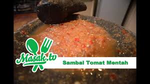 Salah satu makanan pendamping yang patut dicoba adalah sambal 3. Sambal Tomat Mentah Sambal 013 Youtube