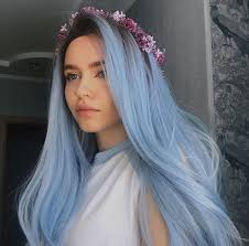 Black And Light Blue Hair Color Coloredhair Innfly Uniwigs Blue Cvetnye Pricheski Pricheski Modnye Pricheski