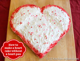 How To Make A Heart Cake Without A Heart Shaped Pan Heart Shaped Cake Pan Heart Shaped Cakes Cake