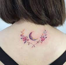 50 Moon Tattoo Crescent Moon And Sun And Stars Tattoo January 2021 Tatouage Tatouage Etoile Modele Tatouage
