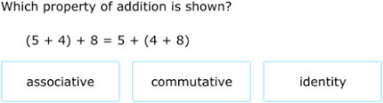 The term identity is used in many other areas of mathematics to represent the same concept: Ixl The Identity Property