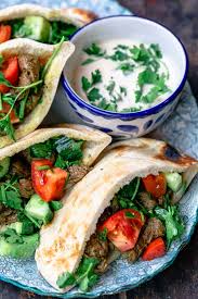 Beef Shawarma Recipe How To Make Shawarma The Mediterranean Dish