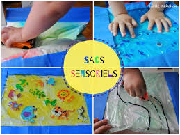 Activites D Inspiration Montessori Les Sacs Sensoriels Little Gabchou Sacs Sensoriels Materiel Educatif Montessori Activites Sensorielles Bebe