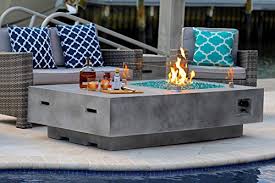 Rated 5 out of 5 by dana ho from amazing fire pit we love this fire pit. 10 Concrete Fire Pit Tables That You Can Buy Right Now