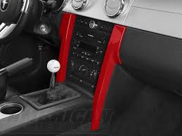 Alterum Mustang Center Console Trim Kit Pre Painted 71307 05 09 All Mustang Trim Kit Mustang Parts