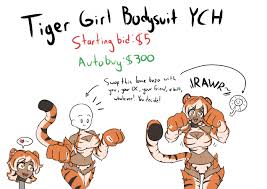We did not find results for: Living Tiger Bodysuit Ych Closed By Megazone23pt2 On Deviantart