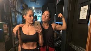 Nikki bella celebrates fiancé and 'greatest' dad artem chigvintsev in loving birthday tribute. Dilahirkan Kembar Dua Pegulat Cantik Ini Sekarang Juga Hamil Barengan