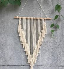 Boho Macramewall Hanging Tapestry Bohoasis Macrame Wall Art Cheap Diy Wall Art Mid Century Modern Accessories