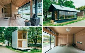 The muji hut has a raft foundation, which is the type used in ordinary homes. Tiny House Muji Huts Will Start At Just 25 000 6sqft