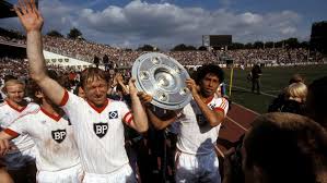 The bundesliga trophy sits on a podium during the team presentation at allianz arena of fc bayern muenchen on august 8, 2017 in munich, germany. Bundesliga Hamburg A Bundesliga Dinosaur Down To The Second Tier