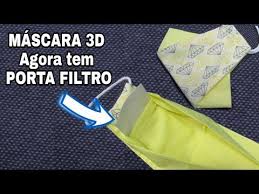 Mascara 3d Com Porta Filtro I 3d Mask With Filter Door I Masque 3d Avec Porte Filtre Youtube Mascara Mask Masque
