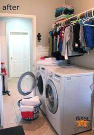 Poshmark makes shopping fun, affordable & easy! Adding More Functional Space In The Laundry Room Storage Shelf And Clothing Rod House Of Hepworths Laundry Room Diy Laundry Room Storage Shelves Laundry Room Storage