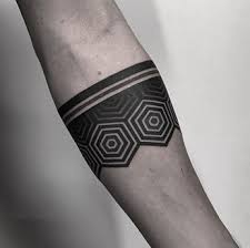 Simple Armband Tattoo Design Black Band Tattoo Around Wrist Arm Ring Tattoo Forearm Hand Band Tattoo Designs Hand Belt Tattoo Man Best Armband Tattoos For Guys Meaningful Band Tattoo Ring Around Arm