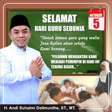 Do not miss this most beautiful impression. Maknai Hari Guru Sedunia Andi Suhaimi Dalimunthe Ajak Masyarakat Bersatu Wujudkan Labuhanbatu Unggul Kabarpolitik Com