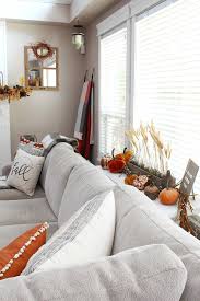 But i do like to usher in the season and by using flowers and some natural items i think it feels festive without being too much. Fall Living Room Decor Clean And Scentsible
