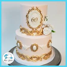 Funny, elegant and happy pictures of 50th birthday cakes for her and him. Pink And Gold Vintage 60th Birthday Cake Nj Birthday Cake Pictures Vintage Birthday Cakes 60th Birthday Cakes