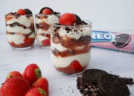 Over the top chocolate cheesecake oreo parfaits. Strawberry Cheesecake Flavour Oreo Parfait Someone S Mum
