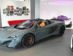 Mclaren 675 Lt Grey With Orange Interior And Calipers Fastest Production Cars Mclaren 675lt Mclaren