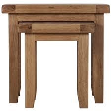 Enjoy free and fast delivery on orders over £40. Oak Nest Of 2 Tables Nest Of Two Oak Tables Cheap Oak Nest Of Tables Tj Hughes