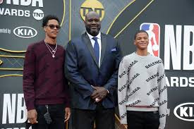 Super bowl li turn floh posiert mit nba legende shaq o neal. Shaquille O Neal S Youngest Son Commits To Texas Southern Reuters