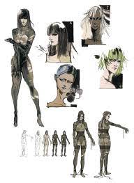 Beauty And Beast Corps Art Metal Gear Solid 4 Art Gallery Metal Gear Rising Metal Gear Solid Character Design