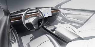 Das glasdach sowie die veganen ledersitze sind bei allen versionen des tesla model 3 enthalten. Ein Display Sonst Nichts Innenraum Des Tesla Model 3 Ist Eine Revolution