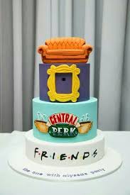 Pin By Carol Alexandra On Cake Art Friends Cake Friends Birthday Cake 40th Birthday Cakes