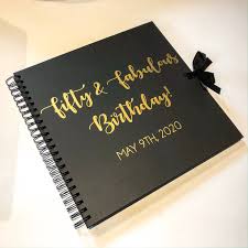 From fabulous experience days to stunning personalised mementoes, we have everything you need to make their day amazing! Excited To Share This Item From My Etsy Shop Personalised 50th Birthday Party Photo Album 50 Birthday Photo Album 50th Birthday Party 50th Birthday Themes