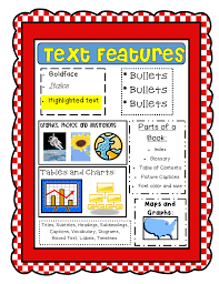 Text Features Freebie Ccss Text Features Nonfiction Text Features Text Features Posters
