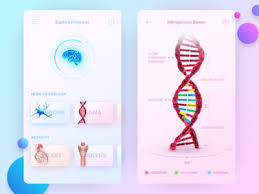Vr Anatomic Application Anatomical Application Mobile App Design