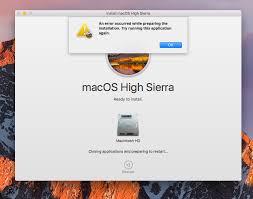Couldn T Upgrade To High Sierra Apple Community