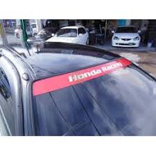 While the performance is still the same as it was before. Windscreen Widescreen Sticker Tampal Luar Honda Racing Honda I Vtec For Honda Civic Fd Honda City Honda Jazz Shopee Malaysia