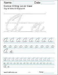 Others are basic alphabet tracing. 50 Cursive Writing Worksheets Alphabet Letters Sentences Advanced