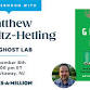 An Afternoon with Matt Hongoltz-Hetling event image