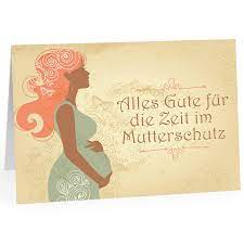 Für die zahlung sind die gesetzliche. 1 Grosse Abschied Karte Mutterschutz Babypause Gluckwunsch A4 Zukunft Kollegin Ebay